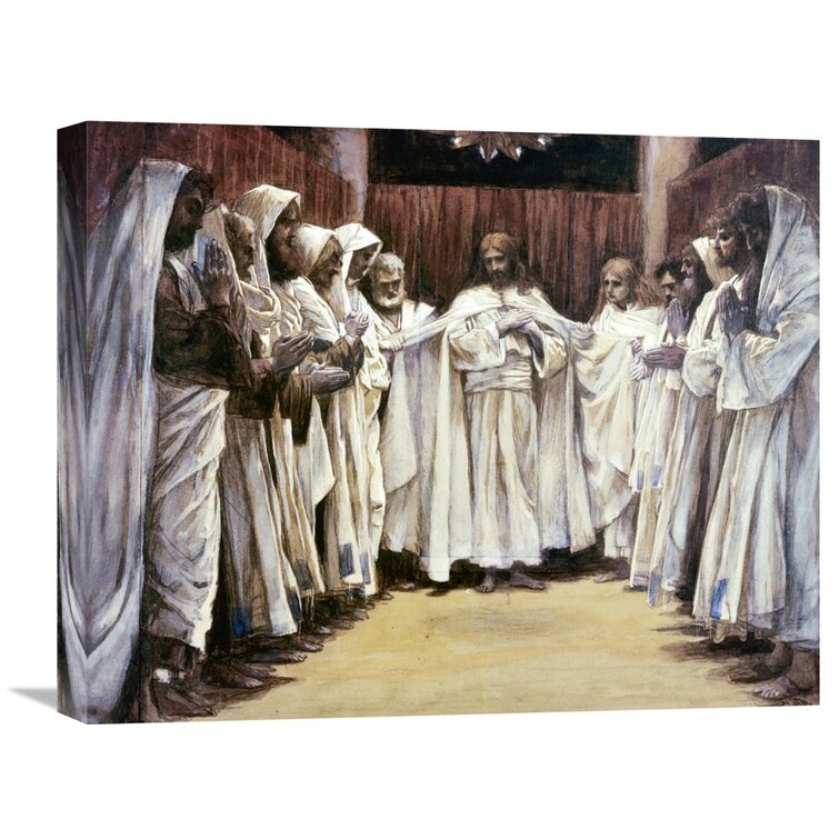 Last Discourse Of Our Lord Jesus Christ On Canvas by James Tissot Print